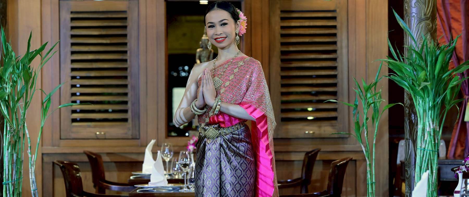 a lady with tea
